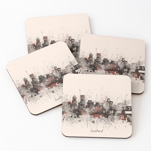 Item preview, portland skyline designed and sold by BekimART2.