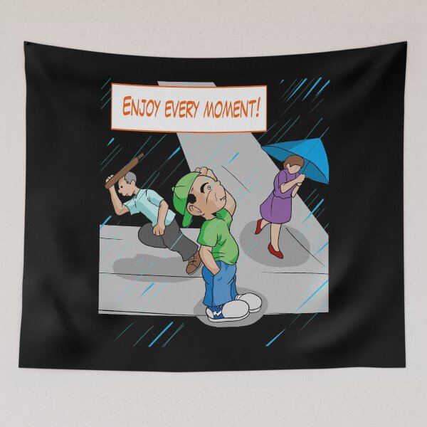 Item preview, Enjoy every moment! designed and sold by AnarchyDream.