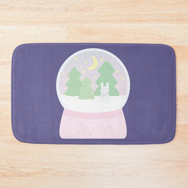 Item preview, Bunny snowglobe dark blue designed and sold by ibyrd-7.
