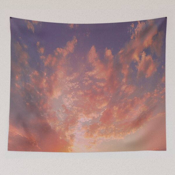 Item preview, Angelic pastel sky clouds designed and sold by Mariolangstieh.