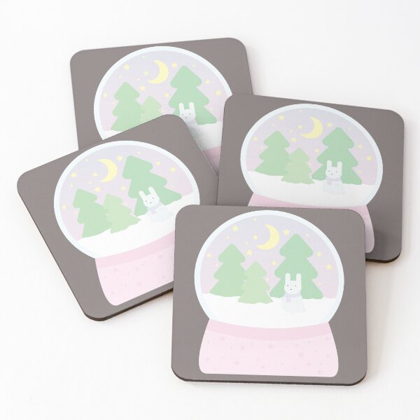 Item preview, Bunny snowglobe gray designed and sold by ibyrd-7.