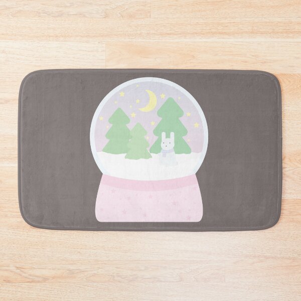 Item preview, Bunny snowglobe gray designed and sold by ibyrd-7.