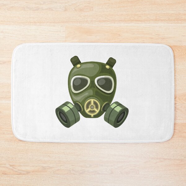Item preview, Military gas mask with double filter, costume army protection mask in cartoon designed and sold by aryoyo.
