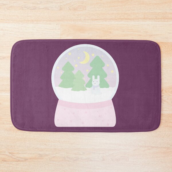 Item preview, Bunny snowglobe plum designed and sold by ibyrd-7.