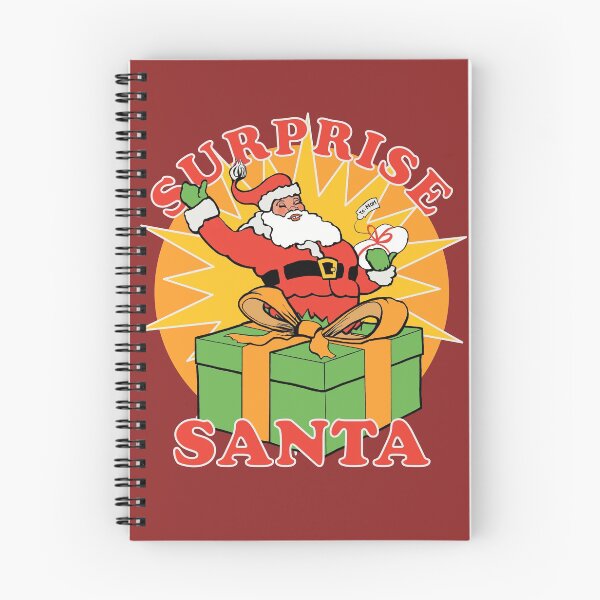 Artikelvorschau, Überraschen Sie den Weihnachtsmann in einer Schachtel entworfen und verkauft von SavinArt.