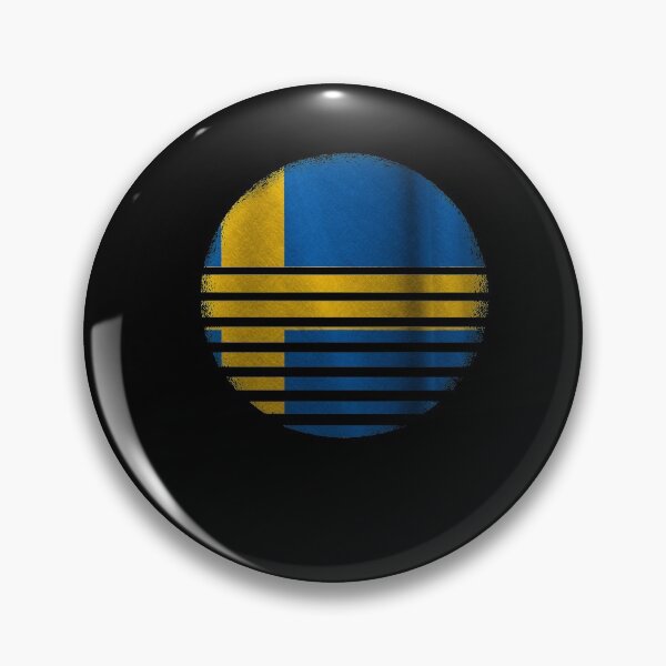 Item preview, Sweden Country Flag Retro Design Swedish Flag designed and sold by dJ-Design.