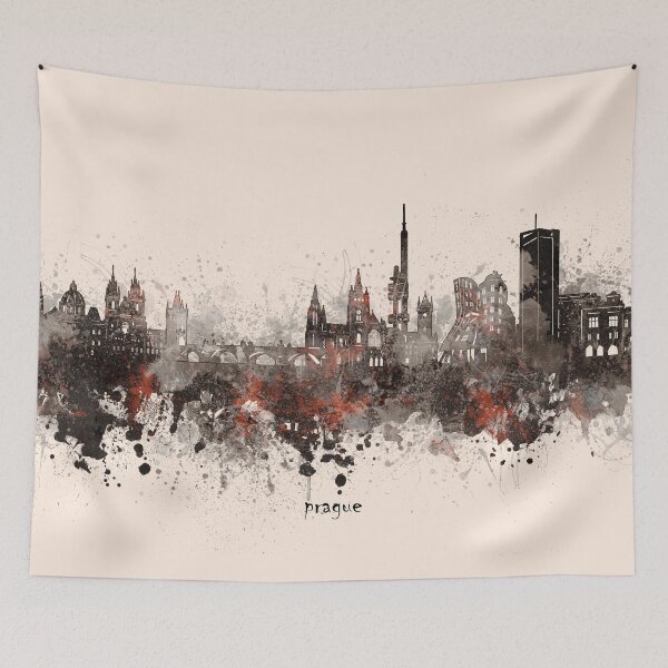 Item preview, prague skyline designed and sold by BekimART2.