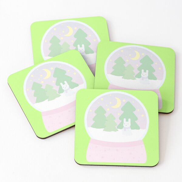 Item preview, Bunny snowglobe green designed and sold by ibyrd-7.