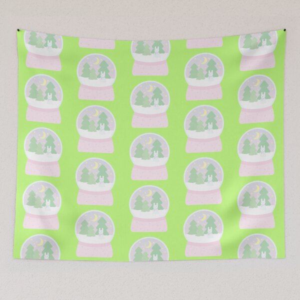 Item preview, Bunny snowglobe green designed and sold by ibyrd-7.
