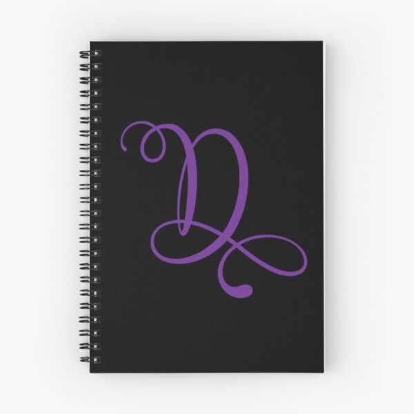 Item preview, Monogrammed Letter D in Purple designed and sold by PurpleAdventure.