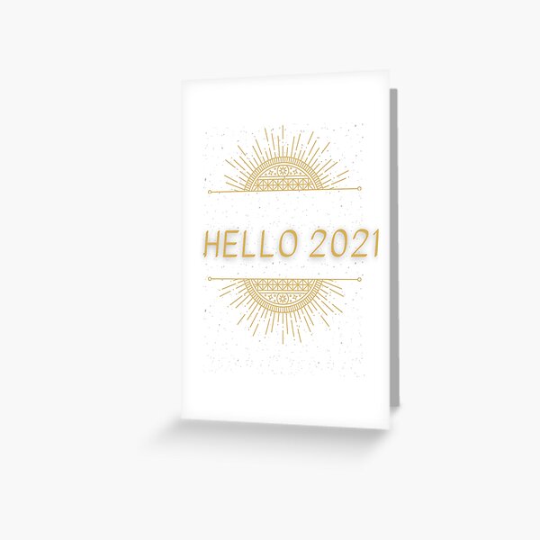 Item preview, Hello 2021 Shirt Happy New YEar 2021 gifts designed and sold by GmolahUnlimited.