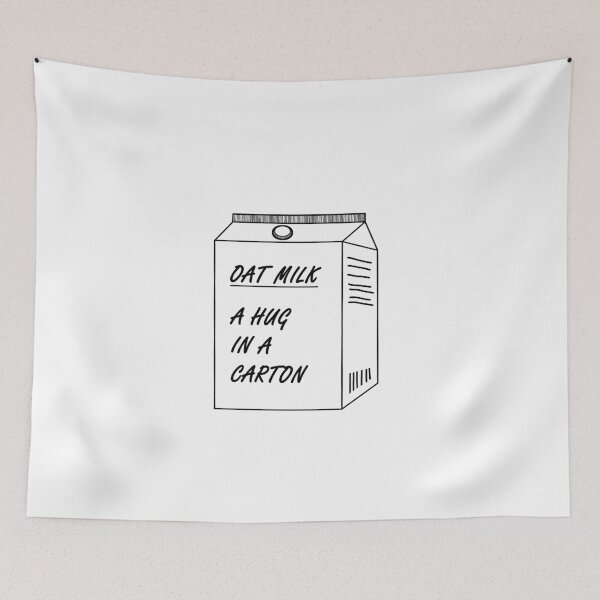 Item preview, Oat Milk- A hug in a carton designed and sold by Anna Prendergast.