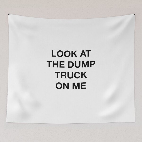 Item preview, LOOK AT THE DUMP TRUCK ON ME designed and sold by SprayandPray69.
