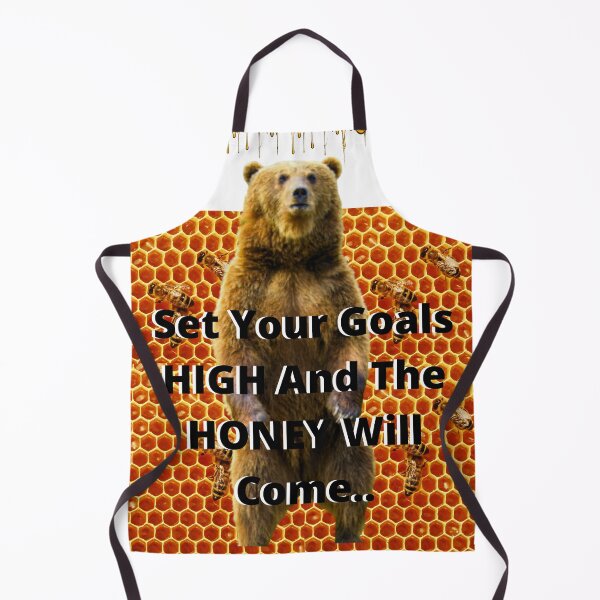 Item preview, Set Your Goals HIGH And The HONEY Will Come.. designed and sold by MuscleCarTs.