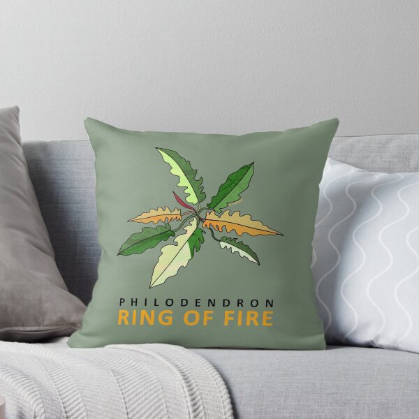 Item preview, Philodendron Ring of Fire Art designed and sold by TASORA.