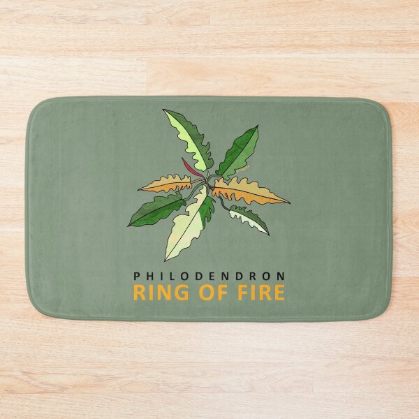 Item preview, Philodendron Ring of Fire Art designed and sold by TASORA.