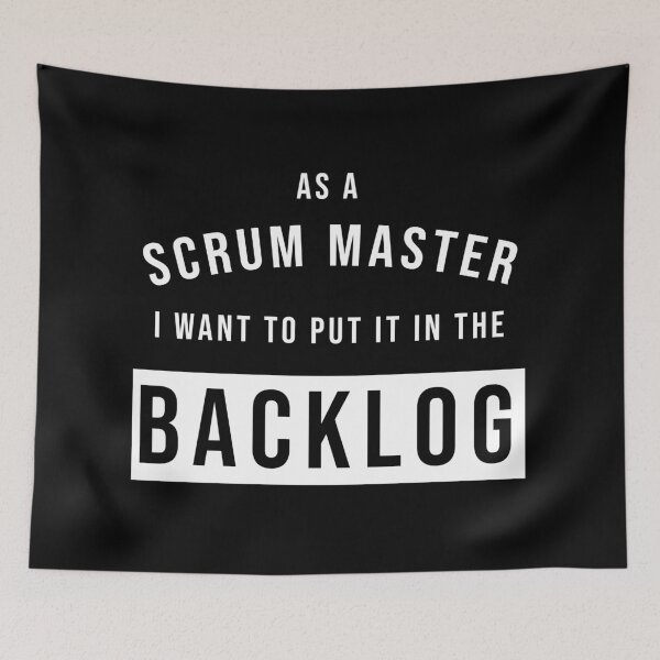 Item preview, As a scrum master I want to put it in the backlog designed and sold by svanaerschot.