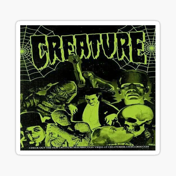 Creature Skateboards Sticker