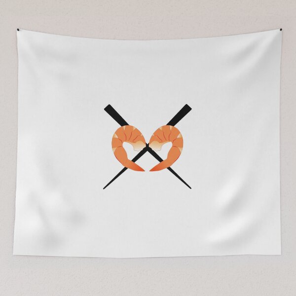 Item preview, Shrimp Love Emblem designed and sold by Kaynum.