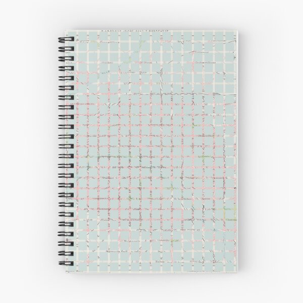 Item preview, Sky Blue Gingham Paris Vintage Map  designed and sold by maccm.