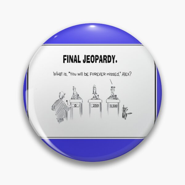 Item preview, Jeopardy Alex Trebek Tribute designed and sold by ChrisManno.