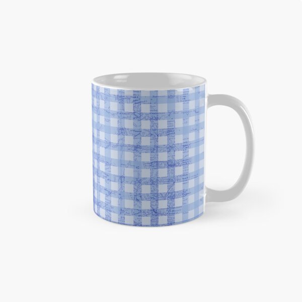 Item preview, Bold Blue Australia Map Gingham designed and sold by maccm.