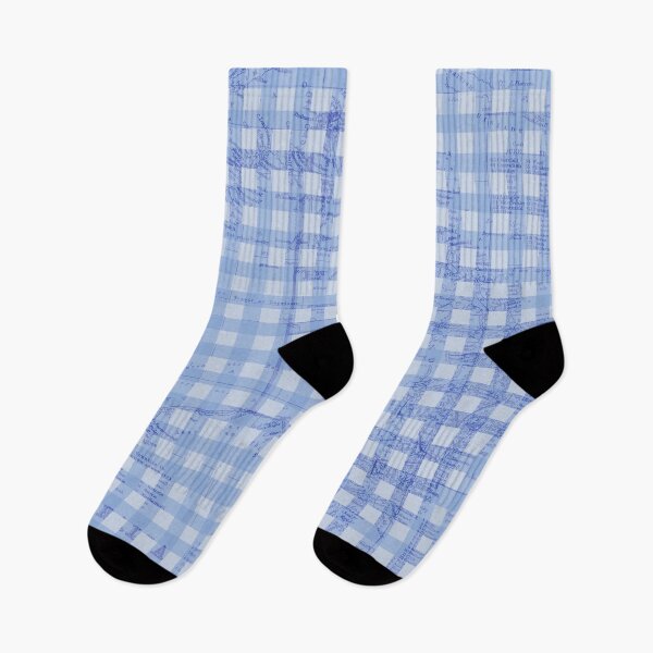 Item preview, Bold Blue Australia Map Gingham designed and sold by maccm.