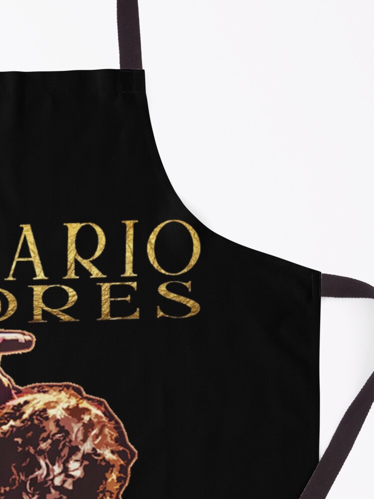 Vista alternativa de Delantal Rosario Flores Micrófono Oro
