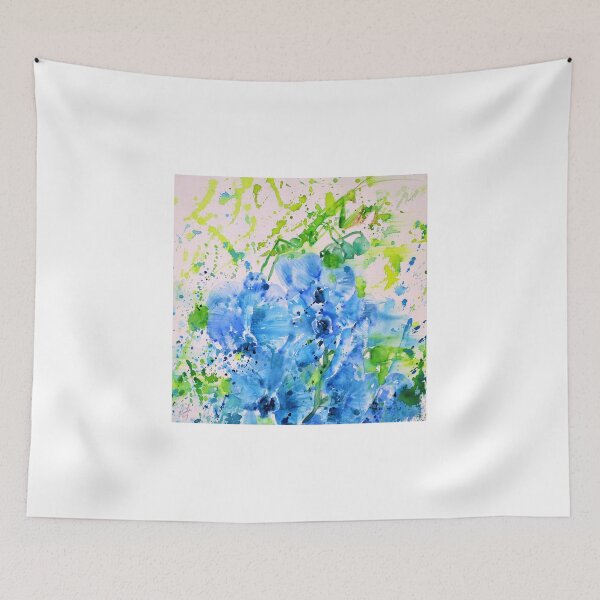 Item preview, PRAYING MANTIS AND FLOWERS designed and sold by lautir.