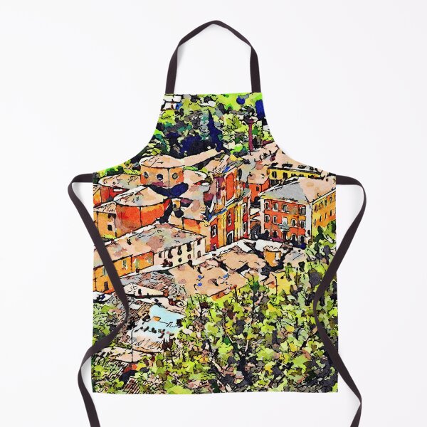 Item preview, Brisighella: top view of the village designed and sold by Giuseppe Cocco.