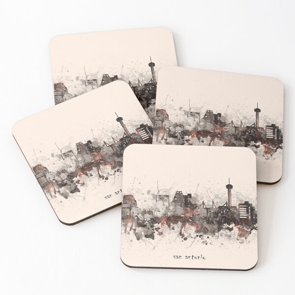 Item preview, san antonio skyline designed and sold by BekimART2.