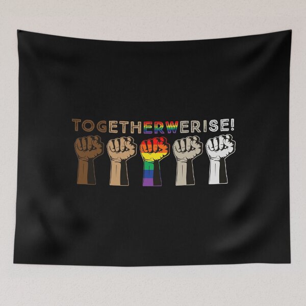 Item preview, Together We Rise Equal Rights Unity designed and sold by maploondesigns.