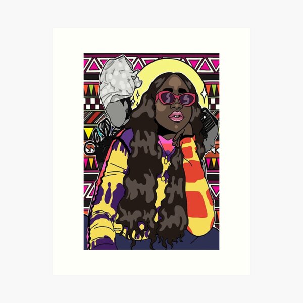 TOSIN PORTRAIT (AS X WS) Art Print