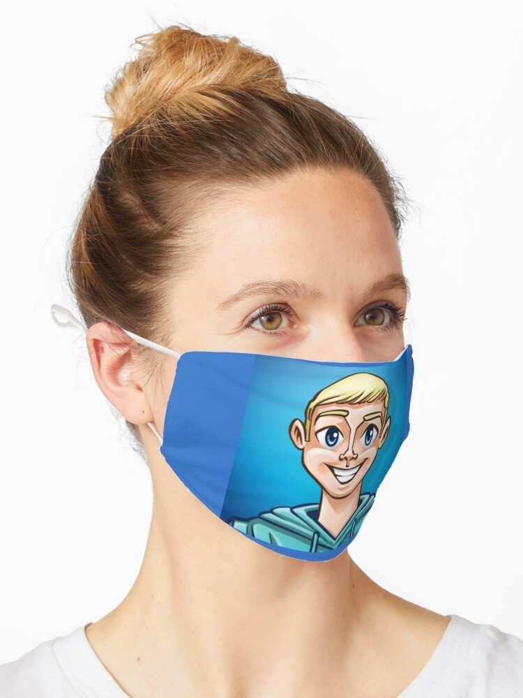 Michou Logo Mask By Giulianah Redbubble