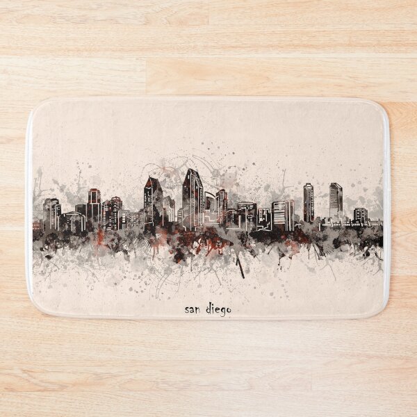 Item preview, san diego skyline designed and sold by BekimART2.