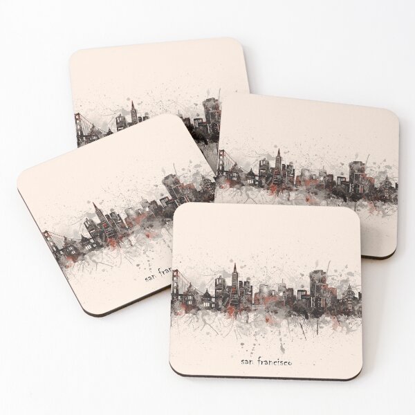 Item preview, san francisco skyline designed and sold by BekimART2.