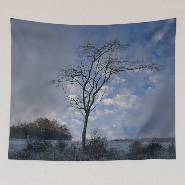 Item preview, Single Tree At A Frosty Chasewater Country Park designed and sold by rawshutterbug.