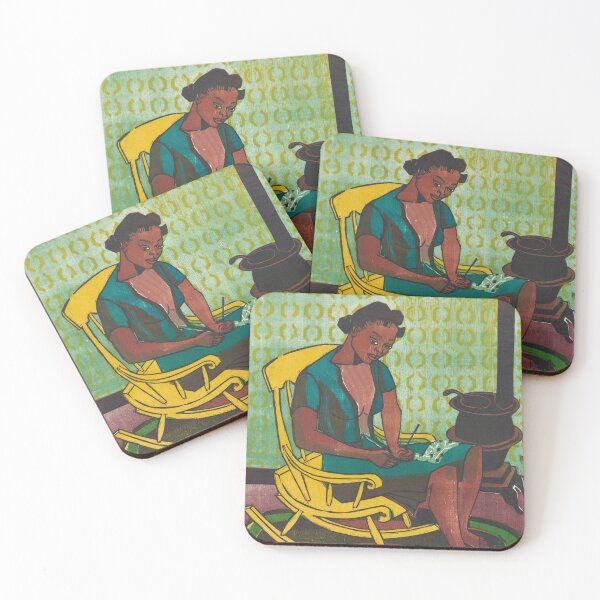 Item preview, The Yellow Rocker  designed and sold by Vintage Wall Art.