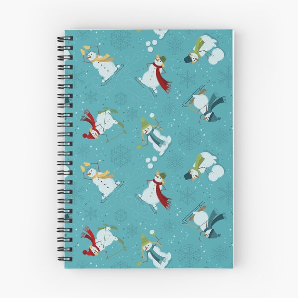 Item preview, Seamless pattern with Snowmen. designed and sold by Yuka-Krable.