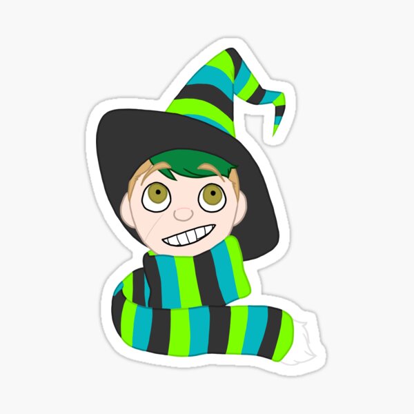 Witch Boy Sticker
