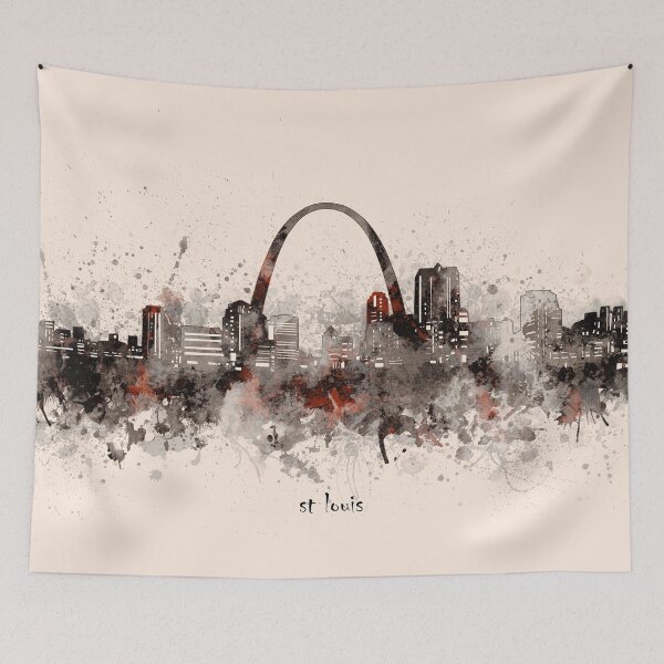 Item preview, st louis skyline designed and sold by BekimART2.