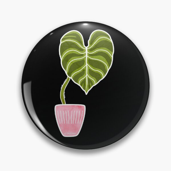 Item preview, Potted Philodendron Verrucosum Art designed and sold by TASORA.
