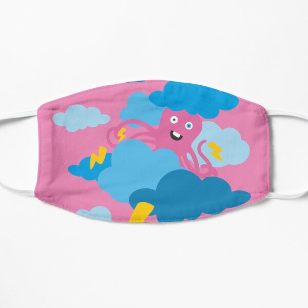 Who Makes the Thunder? - in PINK Flat Mask