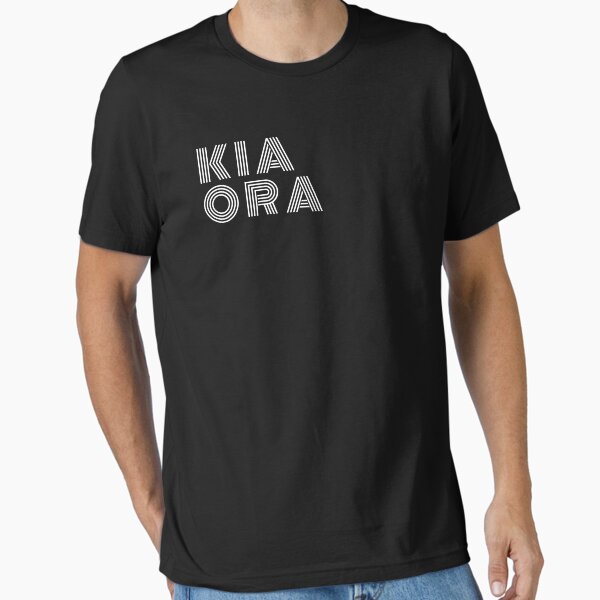 Item preview, Kia Ora Maori Aotearoa New Zealand NZ designed and sold by Hoiho Adventure Shirts.