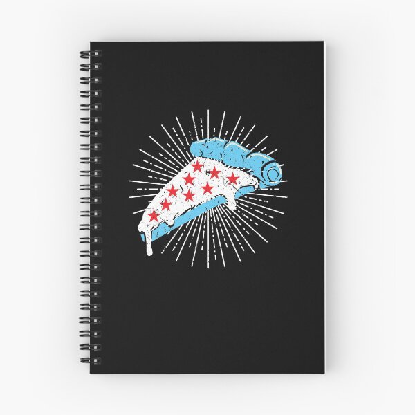 Item preview, Chicago Deep Dish Pizza Flag Illinois Midwest designed and sold by Sinful Charm.