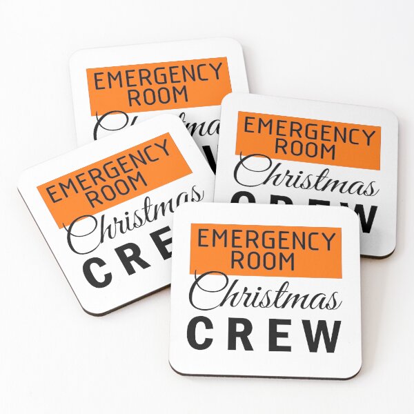 Item preview, Emergency room nurse christmas crew designed and sold by aktiveaddict.