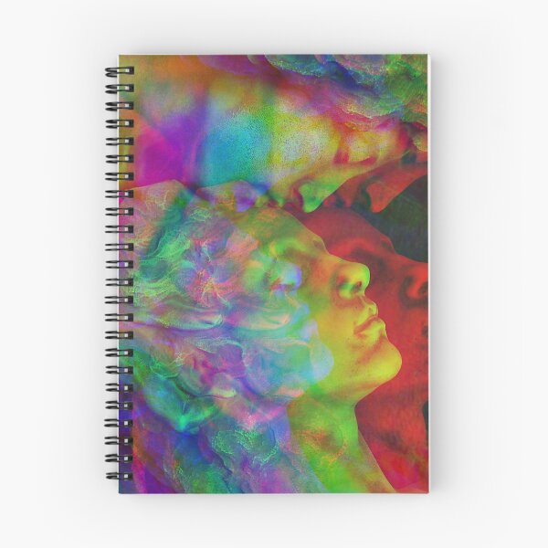 Item preview, Statue Kissing Forehead | Glitch Dark Background designed and sold by ukoko.