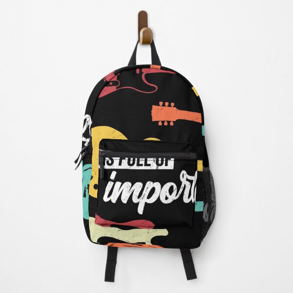 Item preview, Life Is Full Of Important Choices Retro Funny Guitarist designed and sold by majuga.