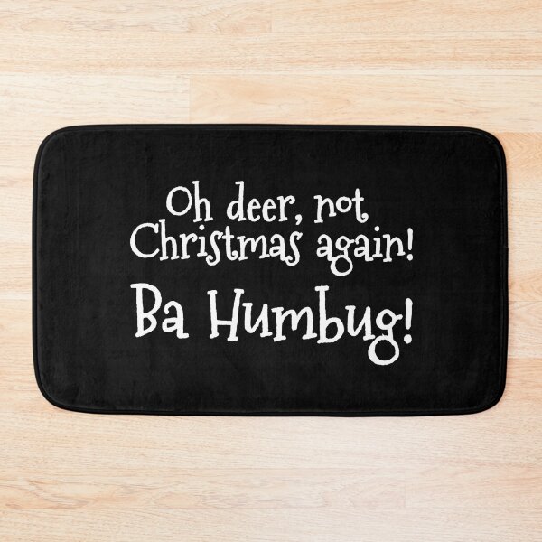 Item preview, Ba Humbug Funny Sarcastic Christmas Humor  designed and sold by Tatt-Hooligans.