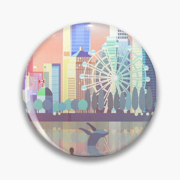 Item preview, La Baleine de Montreal designed and sold by Shuffleplay Comics.